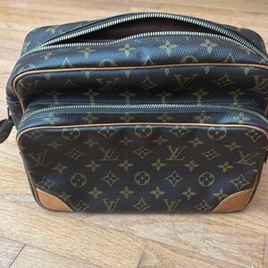 Louis Vuitton Brown Monogram Messenger Bag